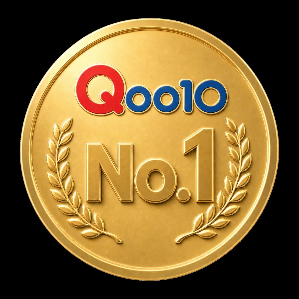 Official Qoo10 No.1 award badge